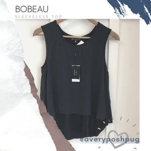 Collection by Bobeau Navy Blue Sleeveless Tank, Size XS